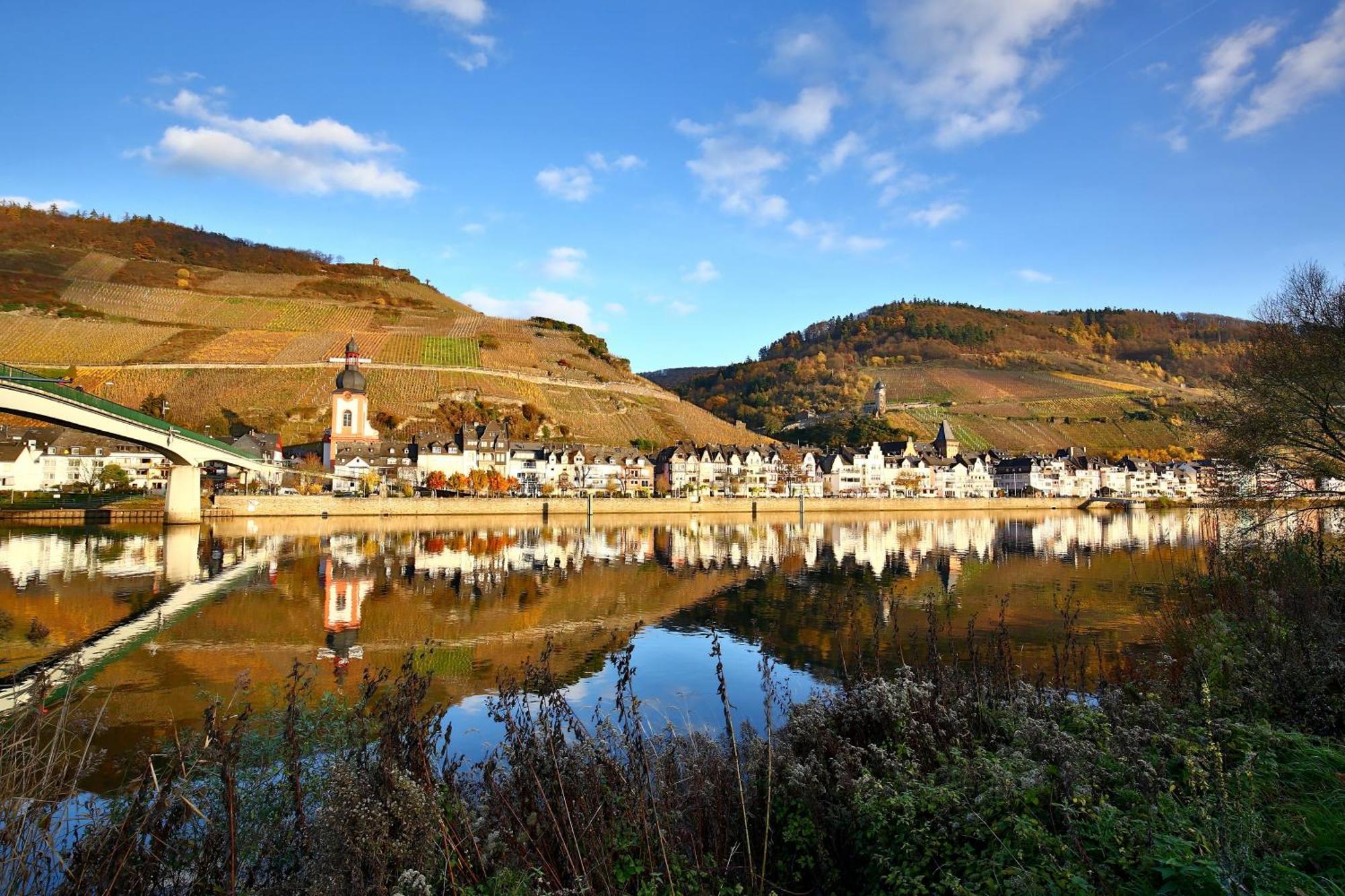 Ferienwohnung Ankerplatz Zell an der Mosel Esterno foto