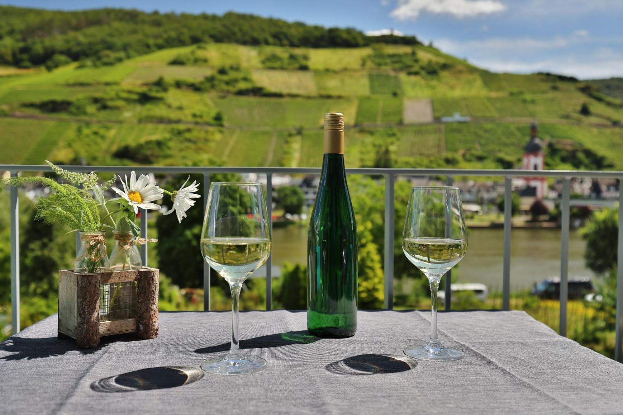 Ferienwohnung Ankerplatz Zell an der Mosel Esterno foto